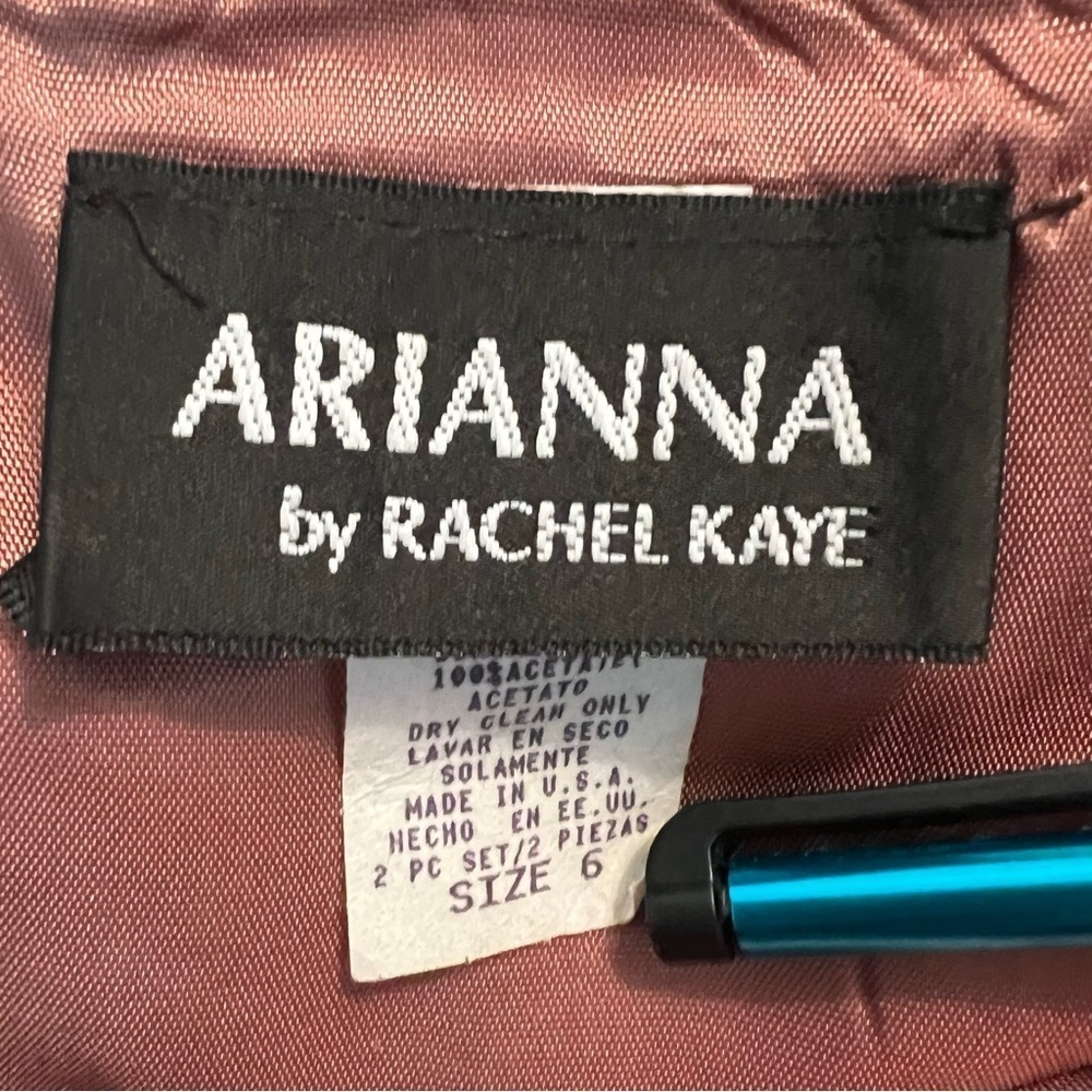 Arianna by Rachel Kaye Black Lace Nude Illusion Evening Maxi Dress 6 Cocktail - Picture 17 of 17